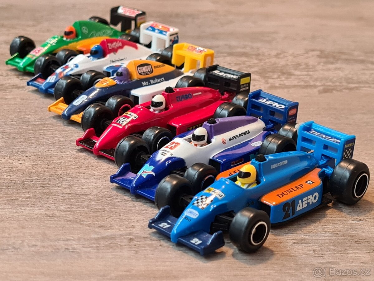 angličáky-F 1-unikátní sada kovových modelů 90.let - 5
