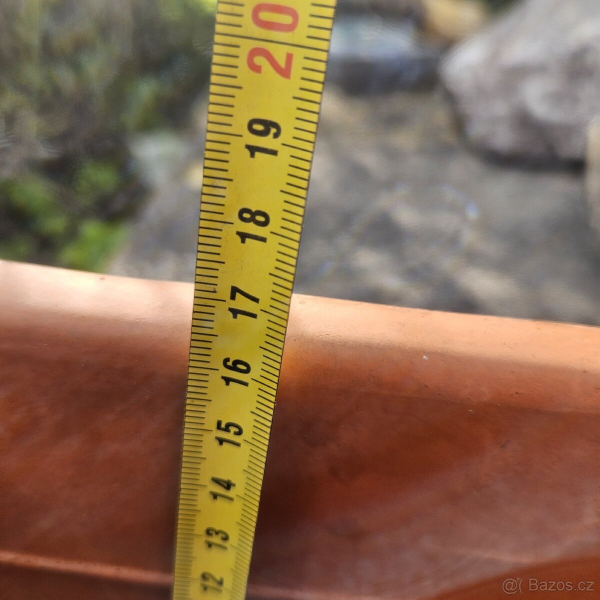 TERAKOTOVY KVĚTINÁČ , KERAMICKÝ A, PLASTOVÝ - 5