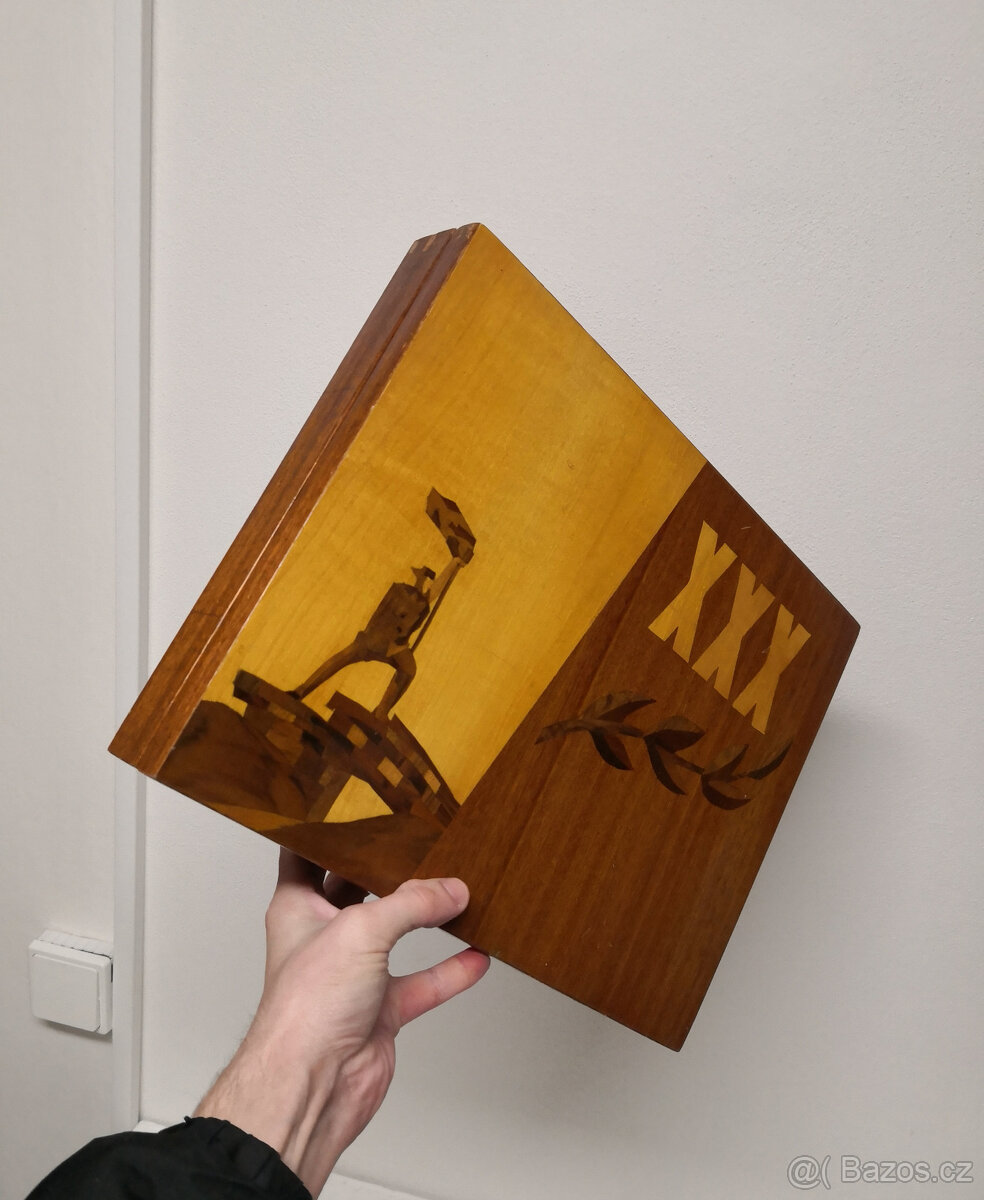 Art Deco uložný box na zberateľské predmety - 5