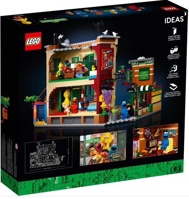 Nové LEGO 21324 123 Sesame Street - 5