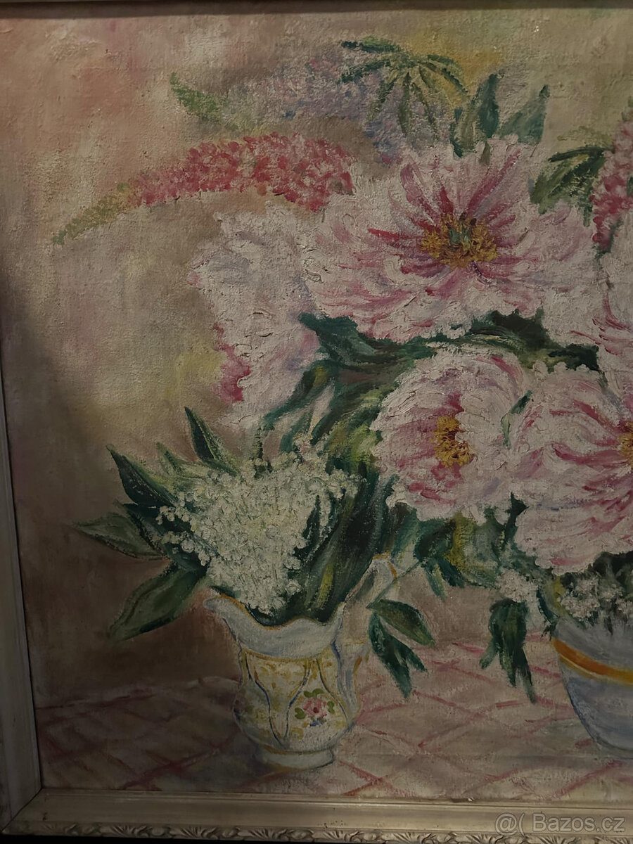 Starožitný obraz D. Čížkové - 5