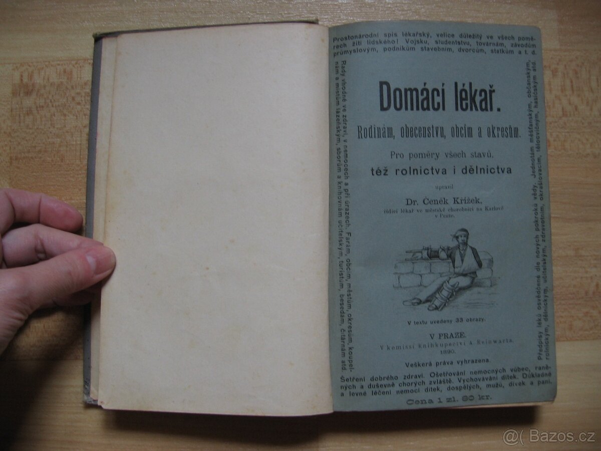 Domácí lékař - Dr. Křížek - rok 1890 - 5