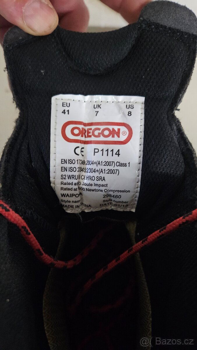 Protiřezne boty Oregon velikost 41 - 5