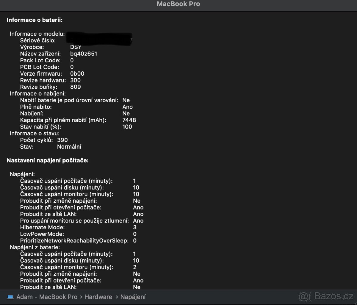 MacBook Pro 16” 2019 - i9 / 16 GB RAM / 1 TB SSD - 5