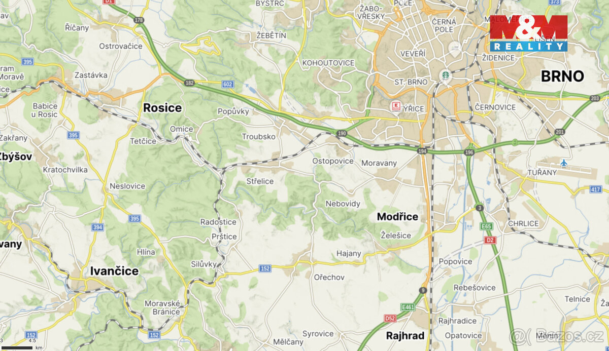 Prodej zahrady, 1000 m², Ivančice - 5