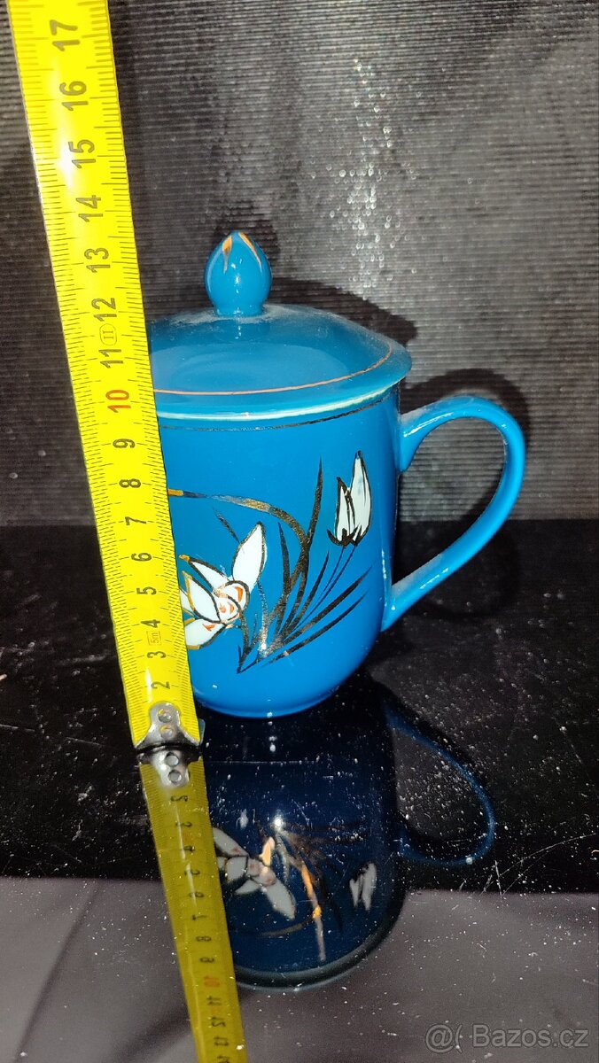 Retro hrnek s pokličkou - 5