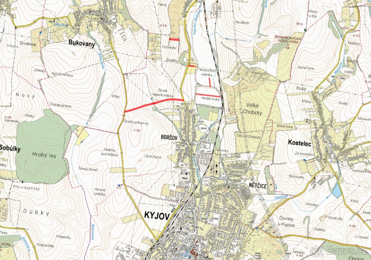 Zemědělská půda, prodej, Boršov, Kyjov, Hodonín - 5