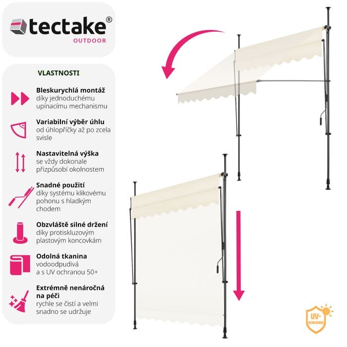 Markýza stahovatelná nová - 5