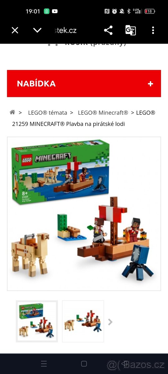 Lego Minecraft mix setů - 5