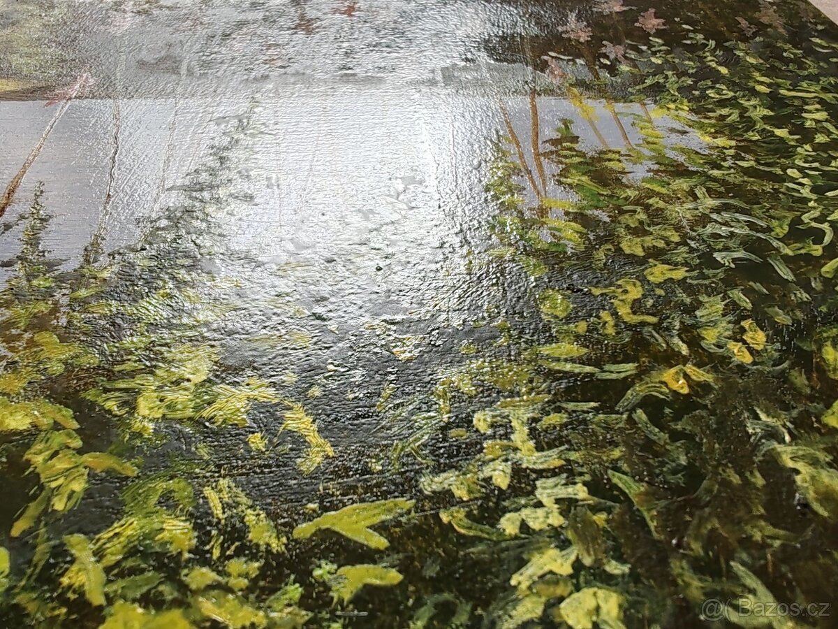 Ručně malovaný obraz bez rámu - 5