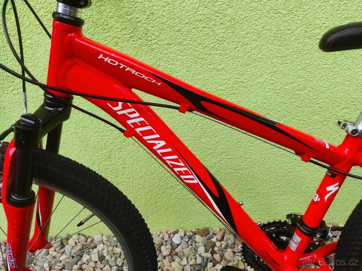 Značkové dětské kolo SPECIALIZED 24" (červená) - 5