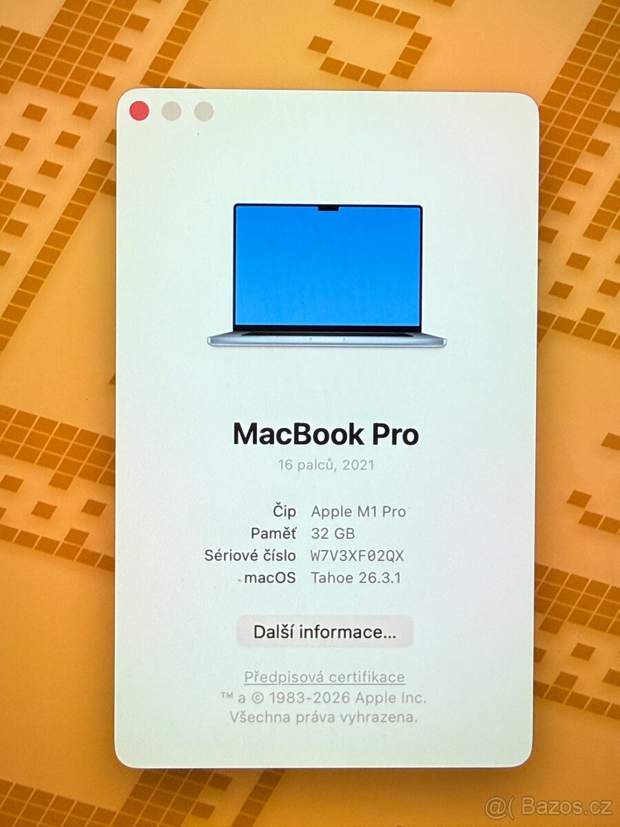 MacBook PRO 16” 2021 M1 PRO (32/512) - 5