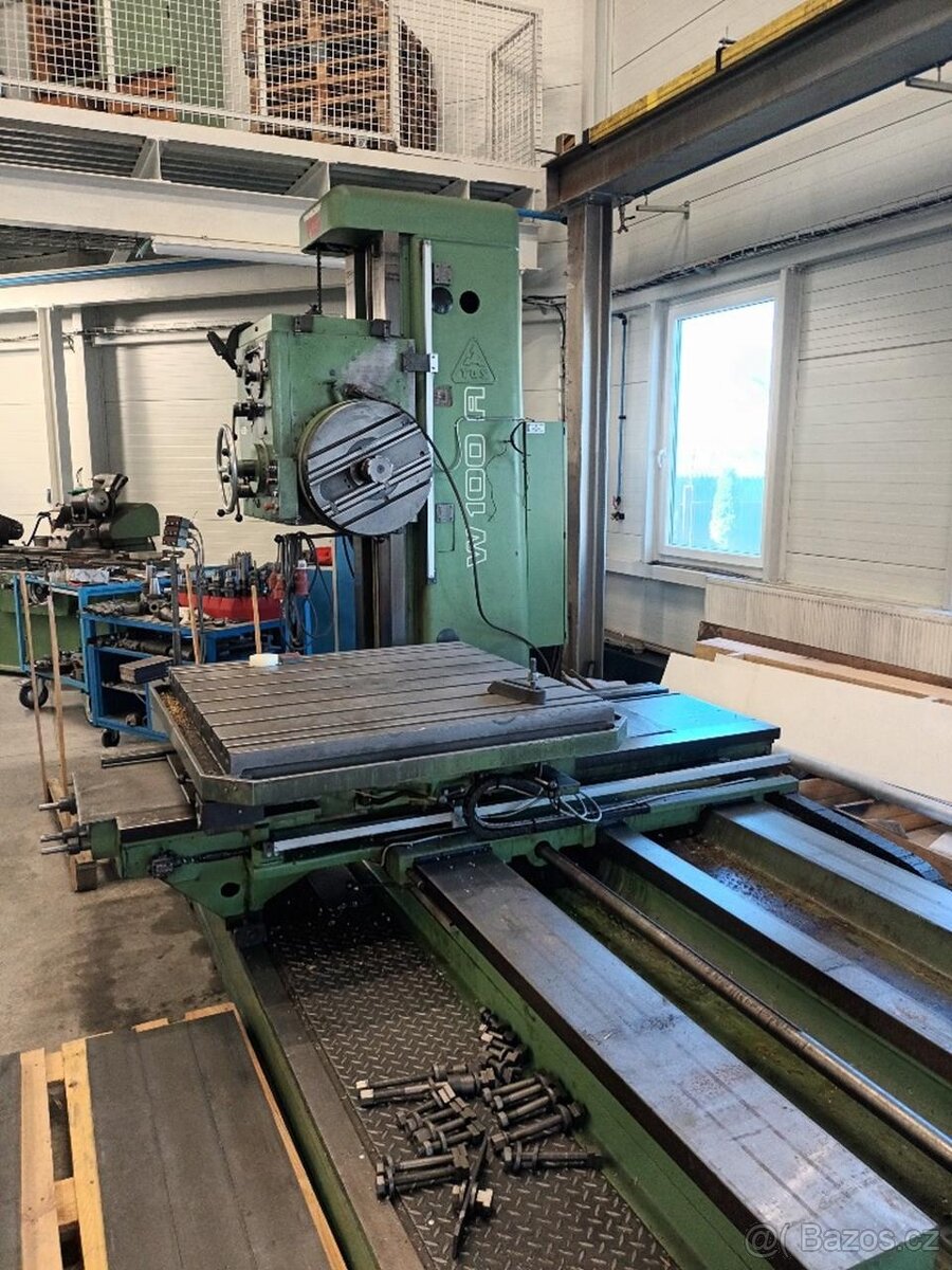 Horizontální vyvrtávačka TOS W 100 A (9019) - 5