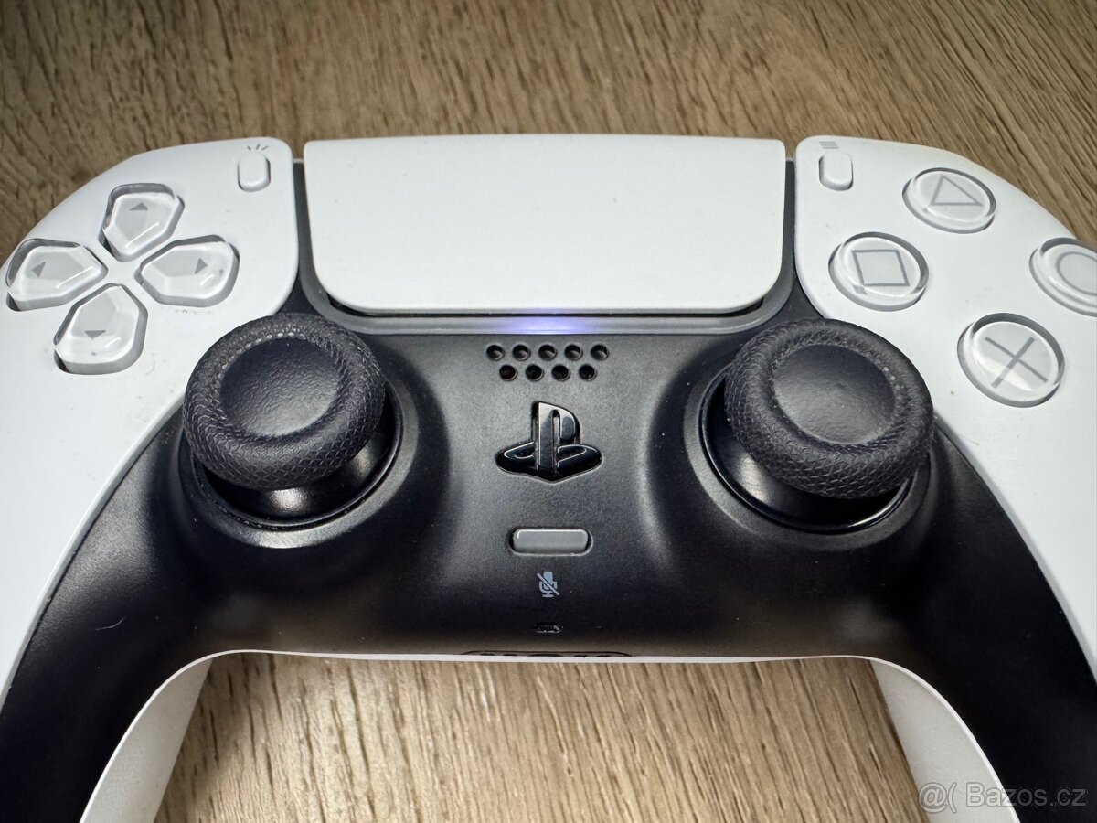 2x Bezdrátový ovladač Sony DualSense pro PS5 bílý - 5