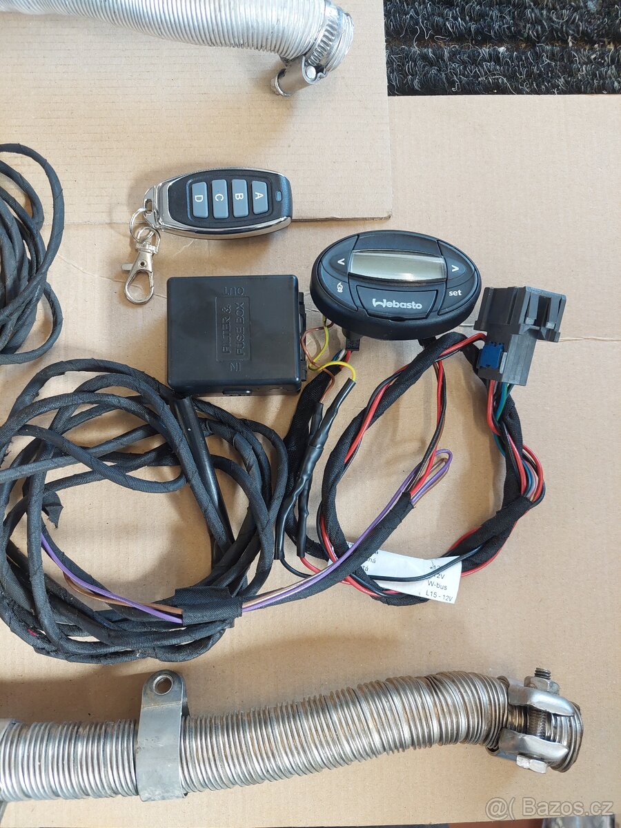 Webasto ThermoTop E (Benzin) 12V sada s DO+hodiny - 5