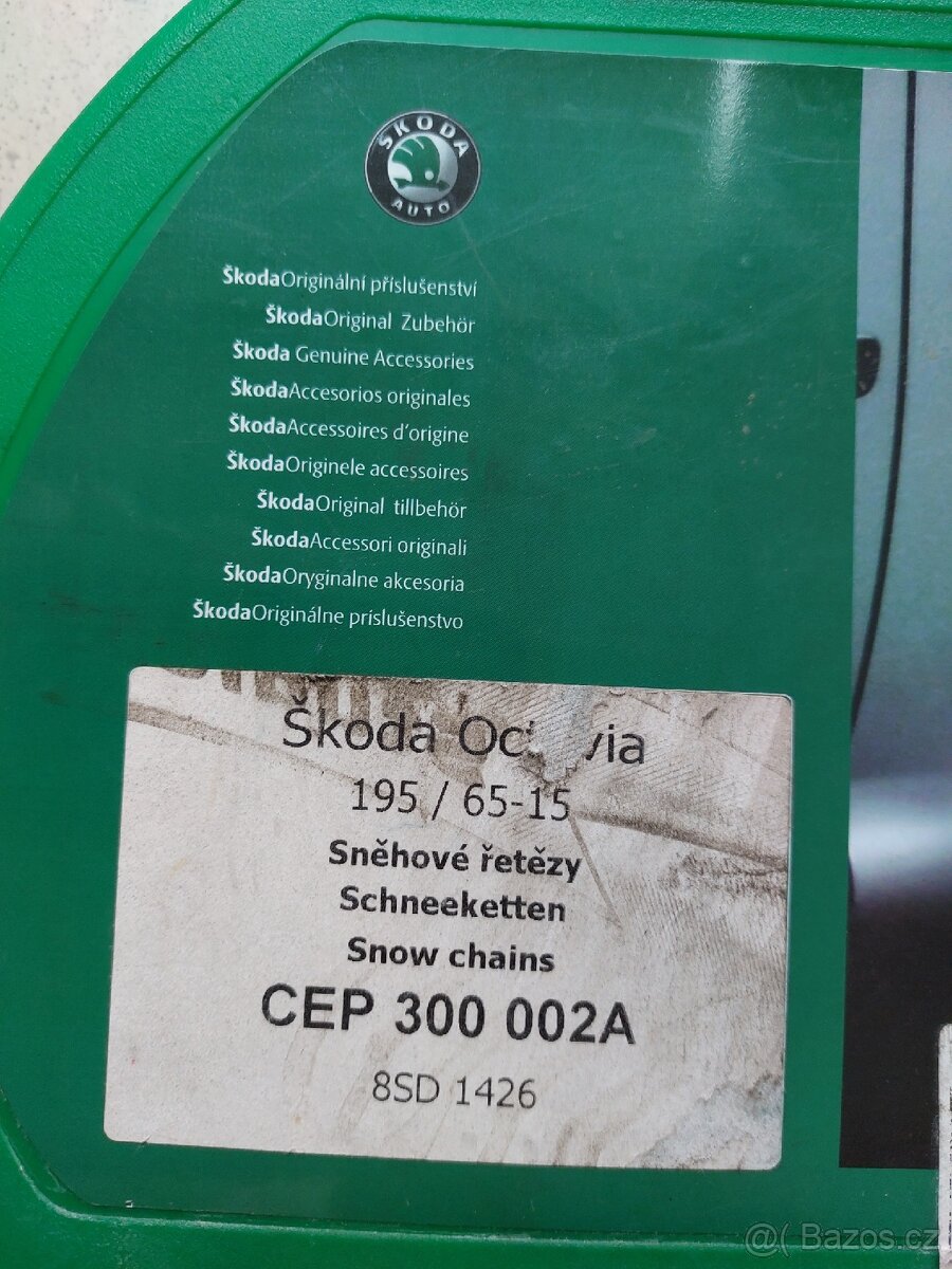 Originál sněhové řetězy Octavia 2 - 5