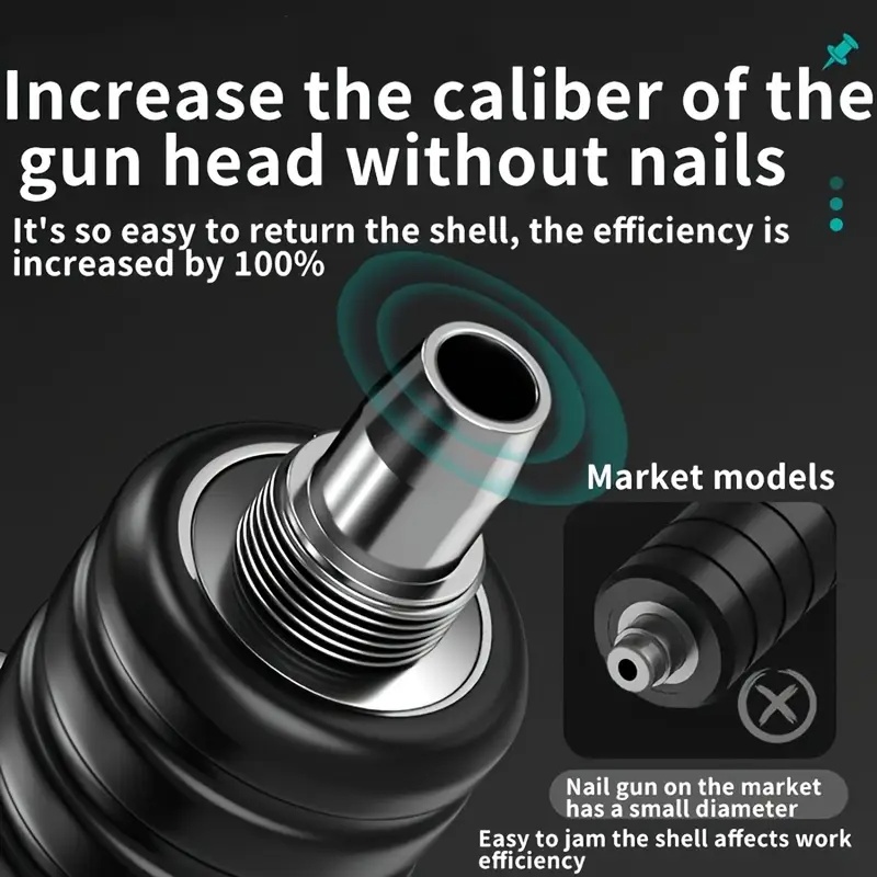 NOVÁ Mini ocelová hřebíkovačka + 50 hrotů - 5
