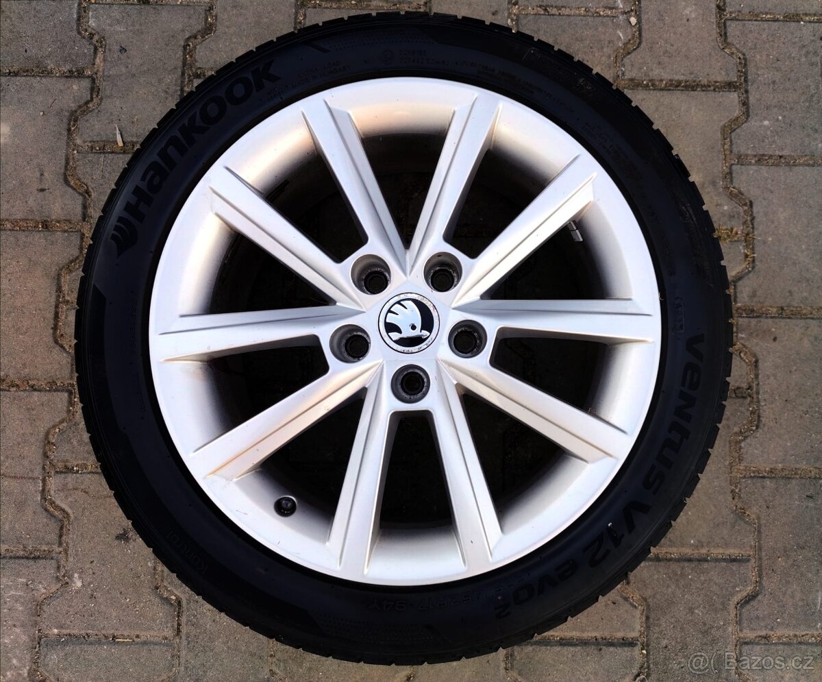 Disky originální Škoda Octavia III 5x112 R17 Teron - 5