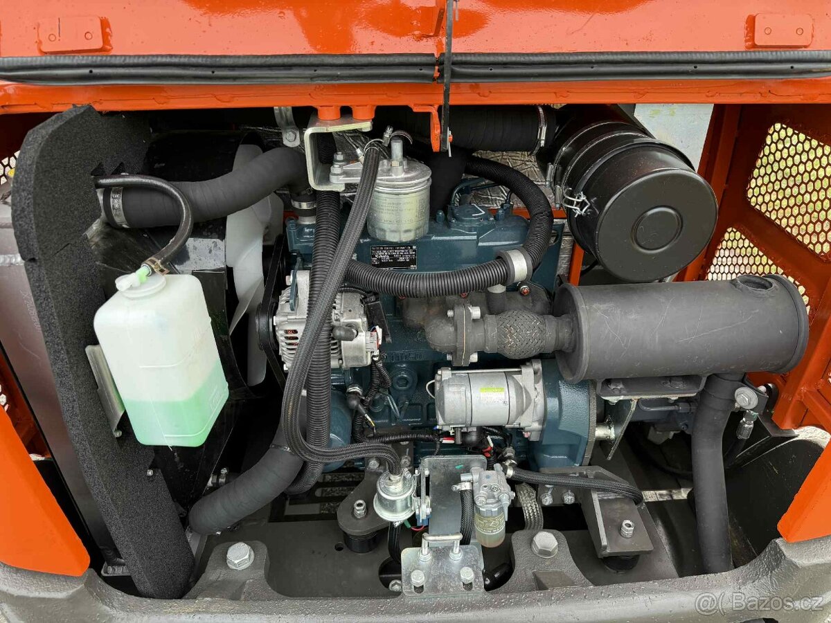 PÁSOVÝ MINIBAGR KK25 2500KG - 5