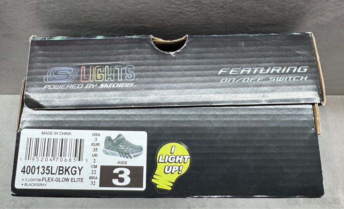 Svítící boty Sketchers, vel. 35 - 5