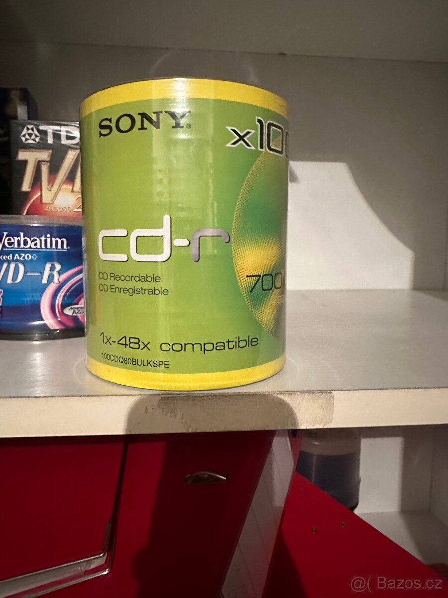 Nové DVD+RW, DVD-R, DVD+R, CD-RW, CD-R - 5