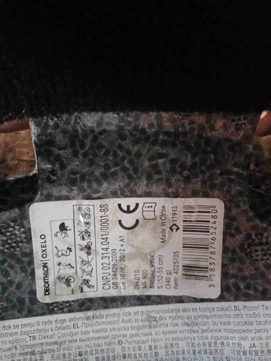 Dívčí helma Oxelo, vel. S (52-55cm) - 5