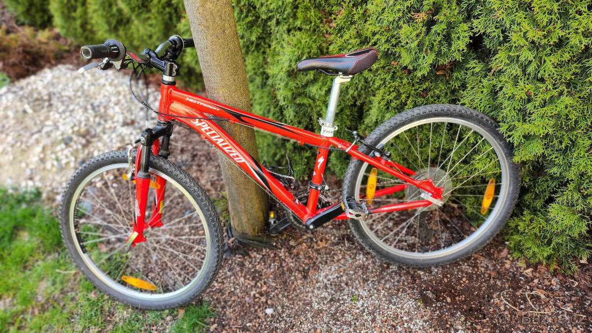 Dětské kolo Specialized Hotrock 24 červené - 5