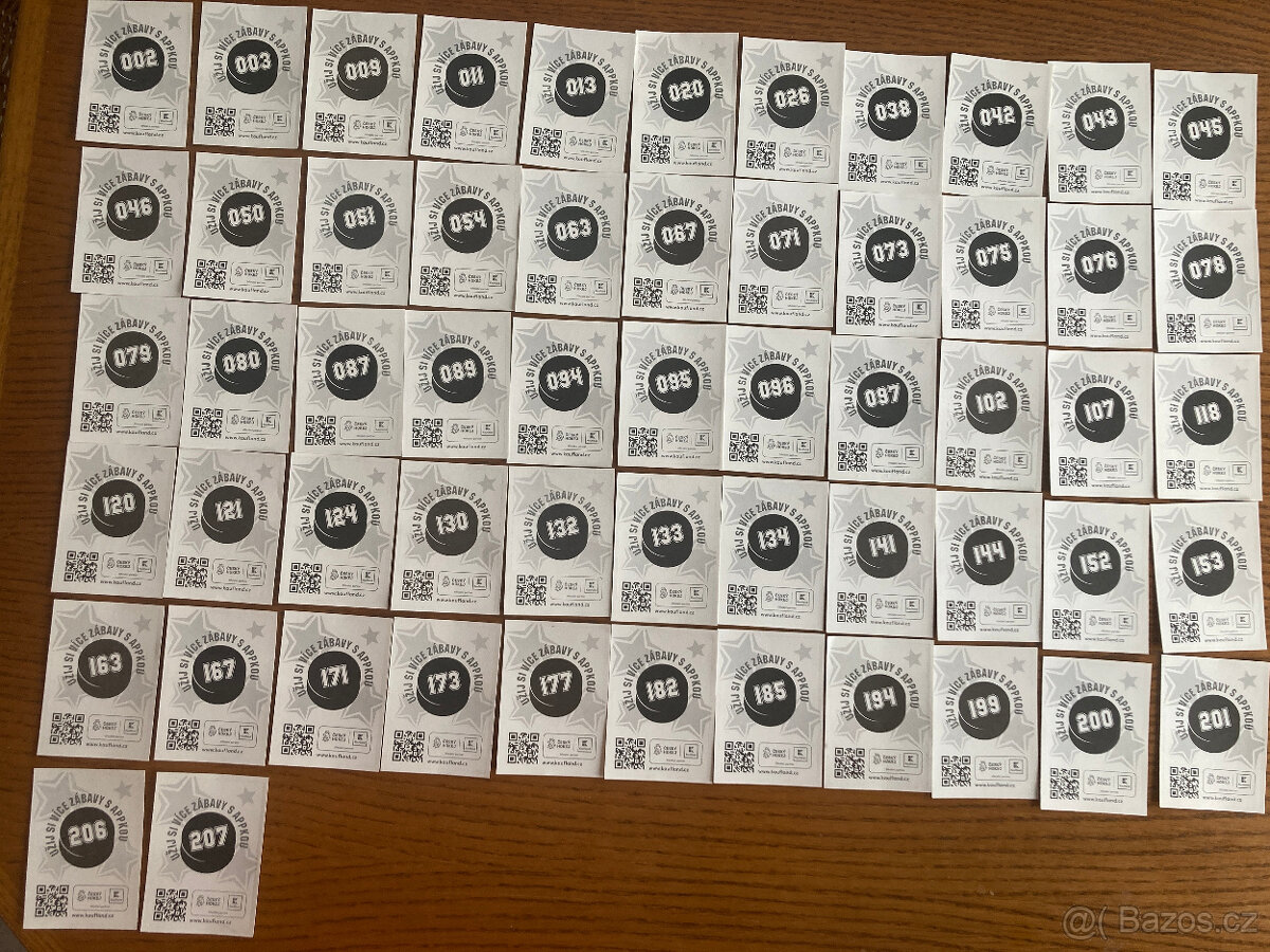 Kartičky ČESKÝ HOKEJ - 5