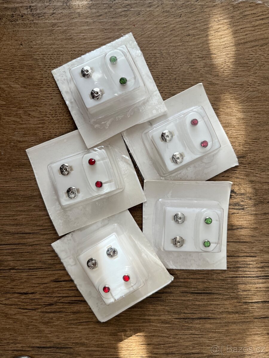 Náušnice k nastřelení Starex - 5