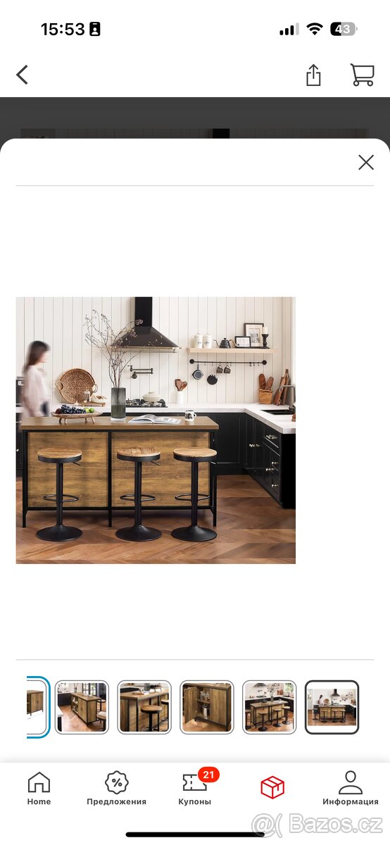 Kuchyňsky stůl, ostrov - 5