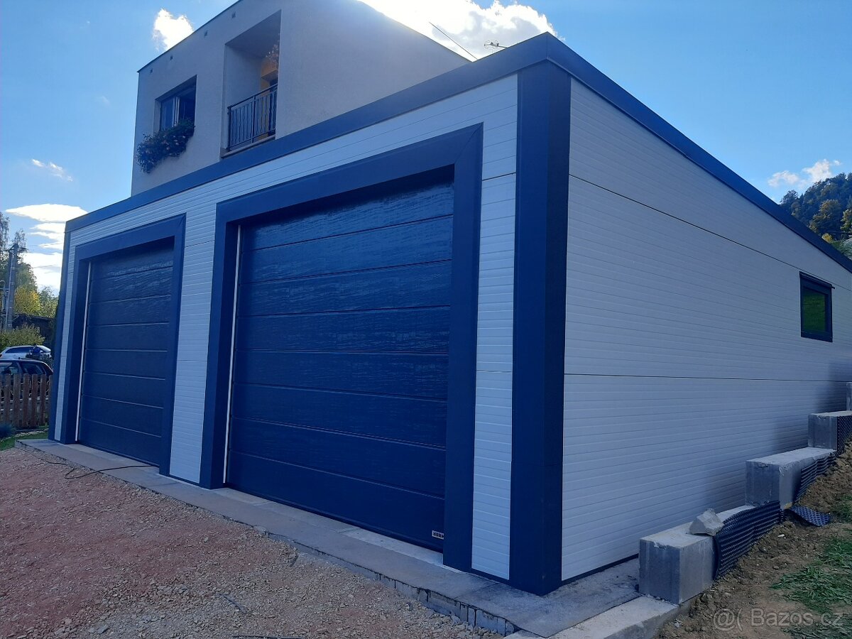 Predám dvoj garáž 6x6m - 5