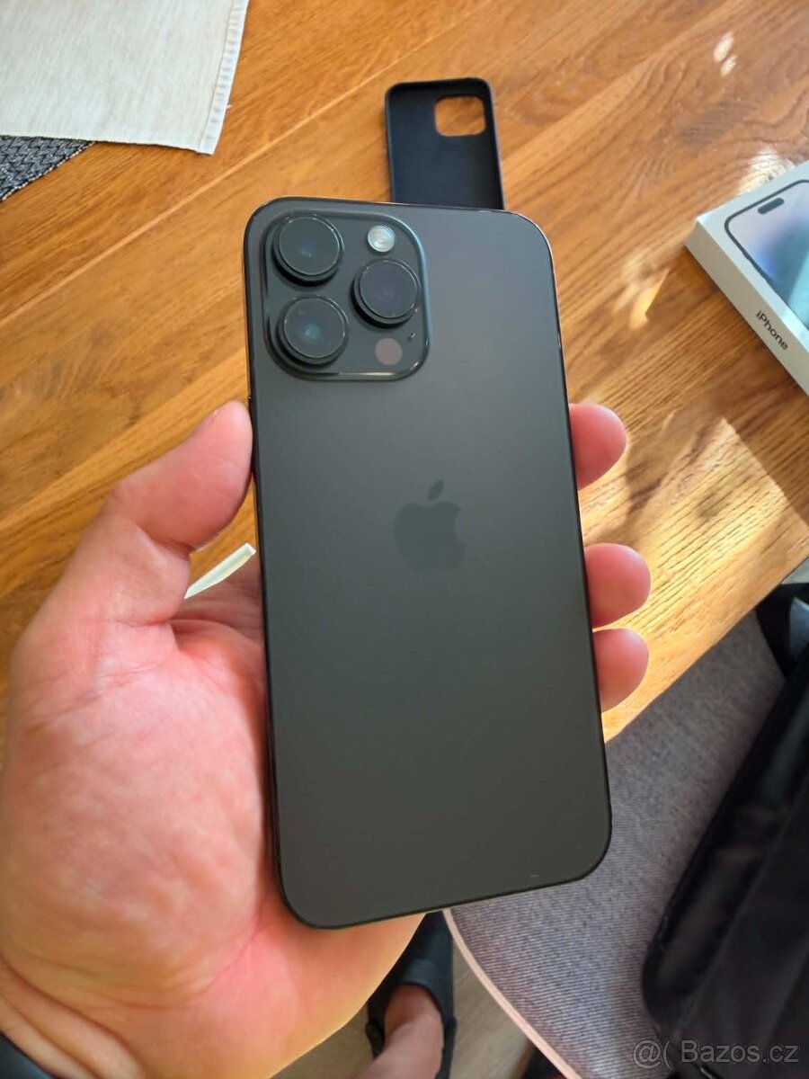 Apple iPhone 14 PRO MAX 128 GB space black - černý - 5