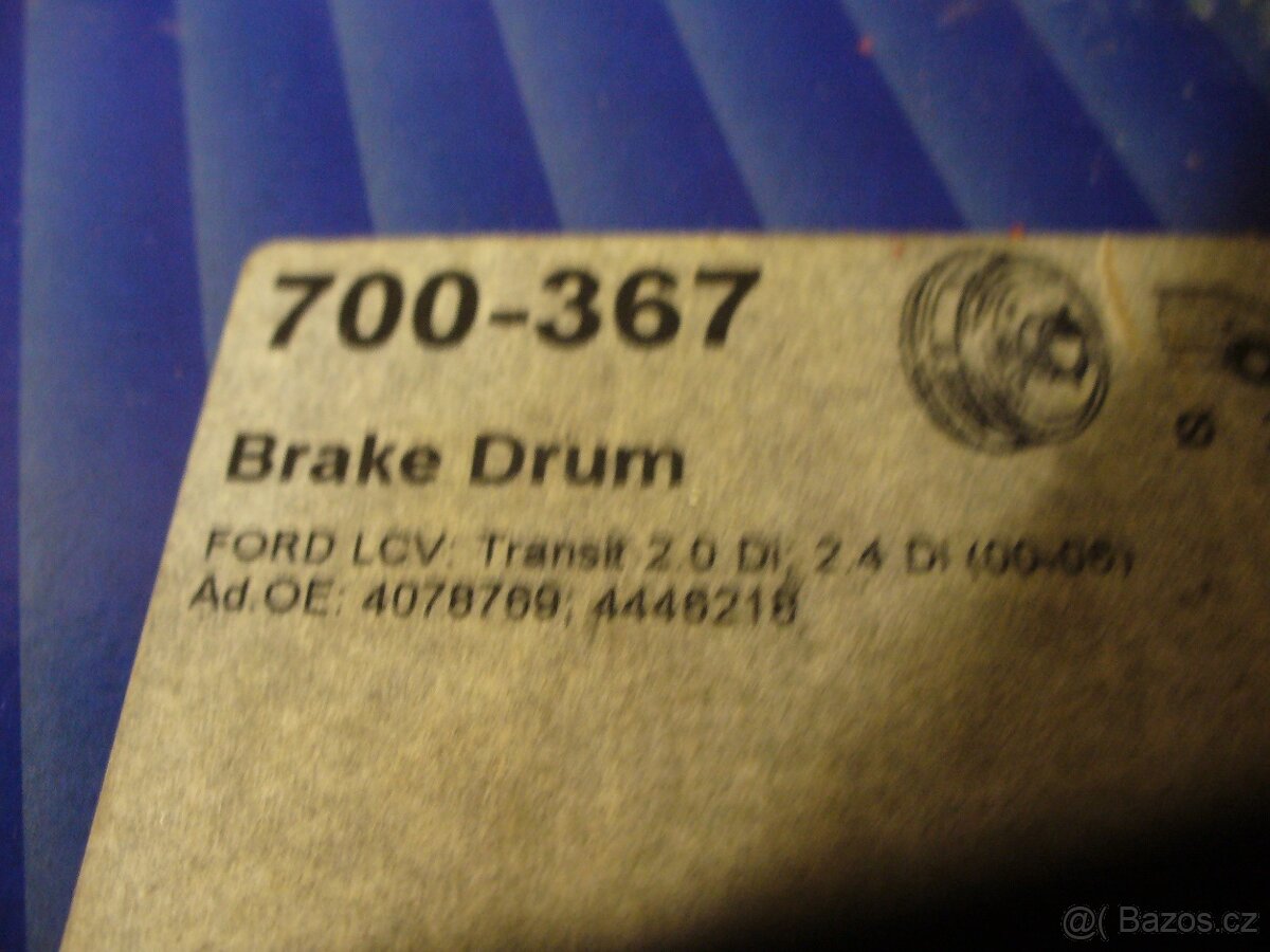 brzdové bubny na Ford Tranzit - 5