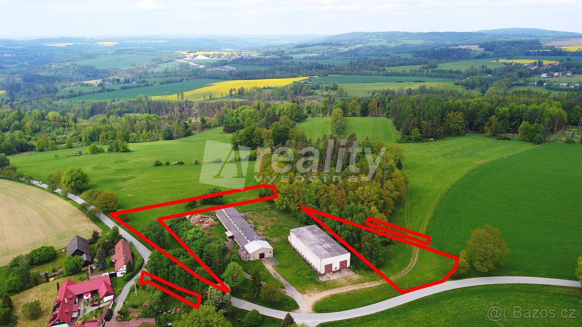 Prodej komerčních pozemků, Lhotka u Humpolce, ev.č. 02153 - 5