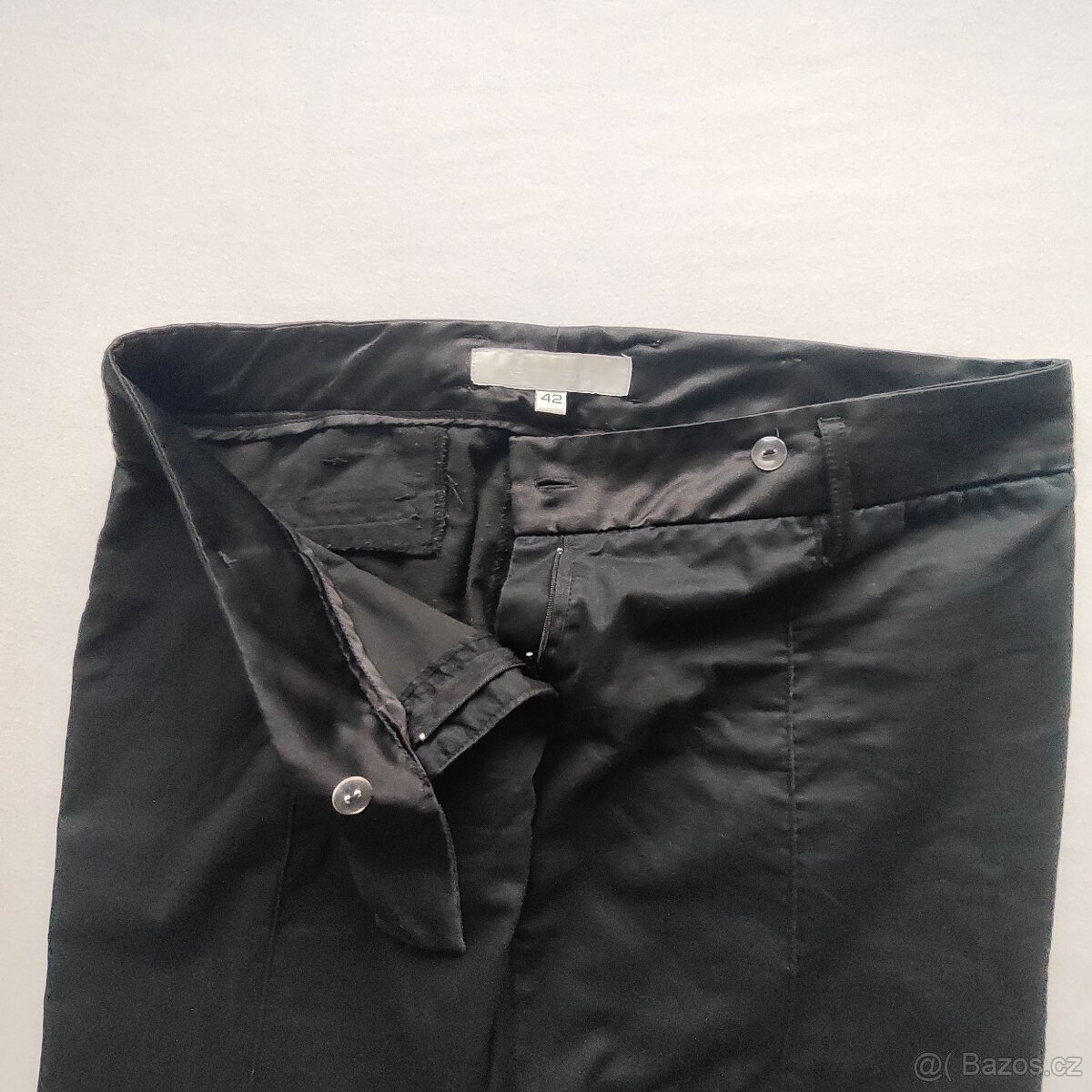 Dámské černé společenské kalhoty Amisu vel 42 - 5