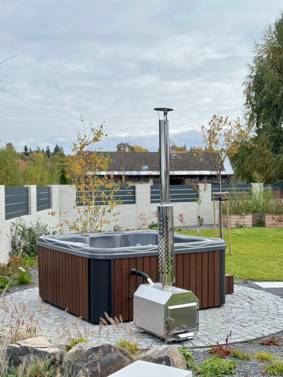 Čtvercová koupací káď (s místem k ležení) - 5