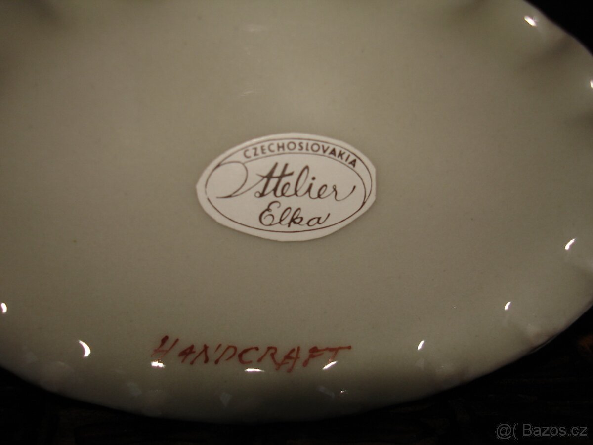 Prodám krásnou porcelán.dvoudílnou soupravu - 5