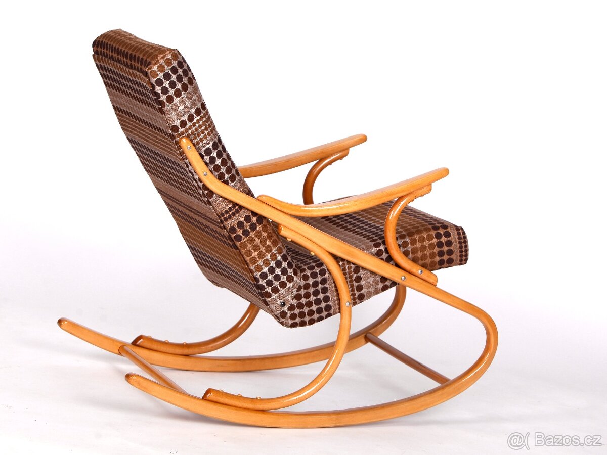 Pohodlné české houpací křeslo TON. - 5