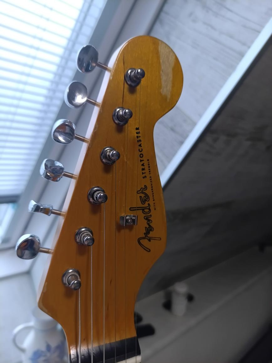 Elektrická kytara Stratocaster Relic replika. - 5