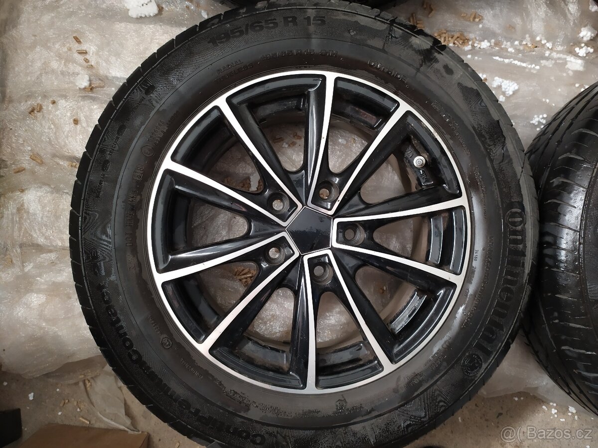 Letní pneu (+ disky) 195x65xR15 - 5