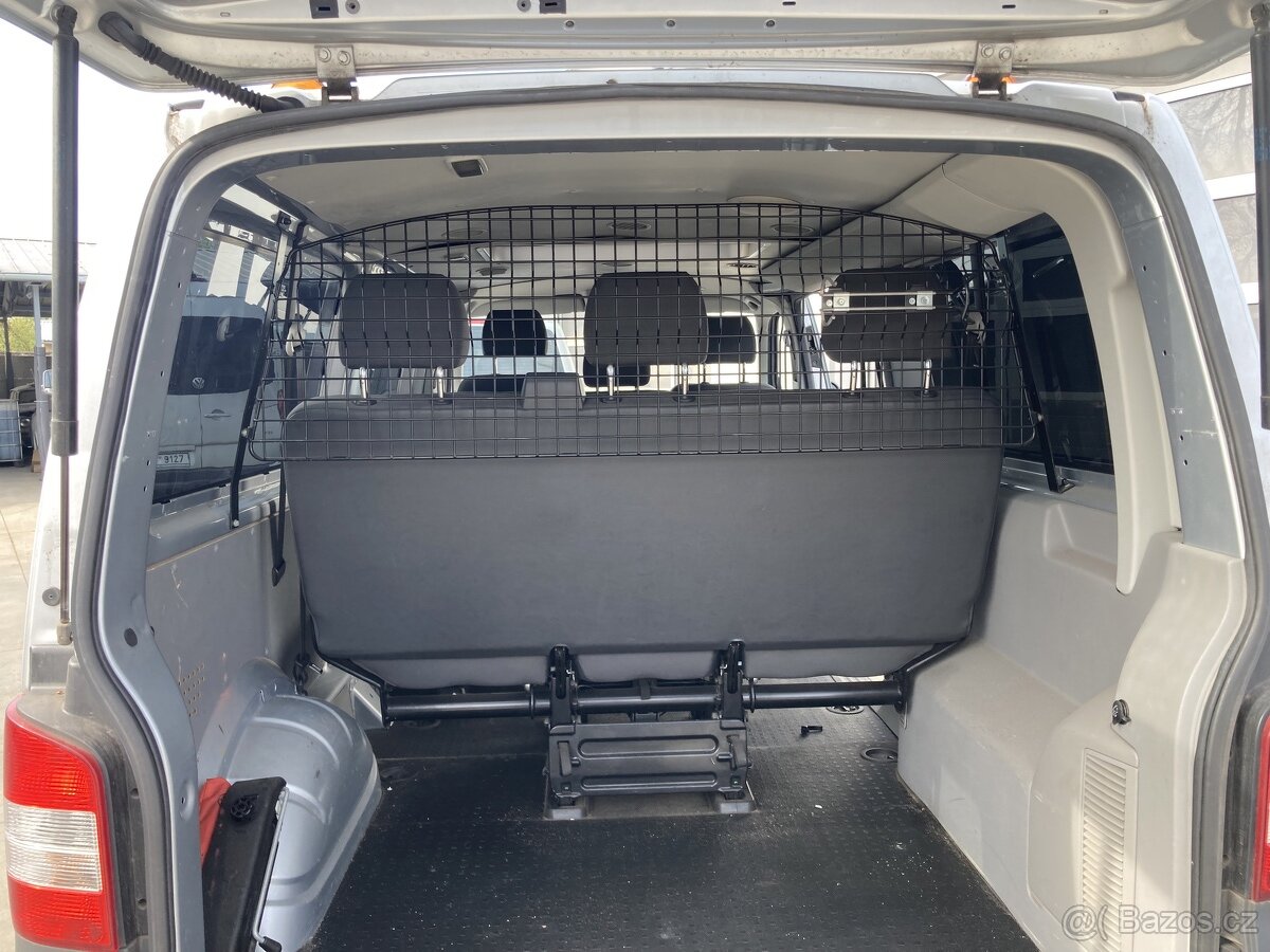 VW T5,T6 Dělící mříž,zpětné přední zrcátko. - 5