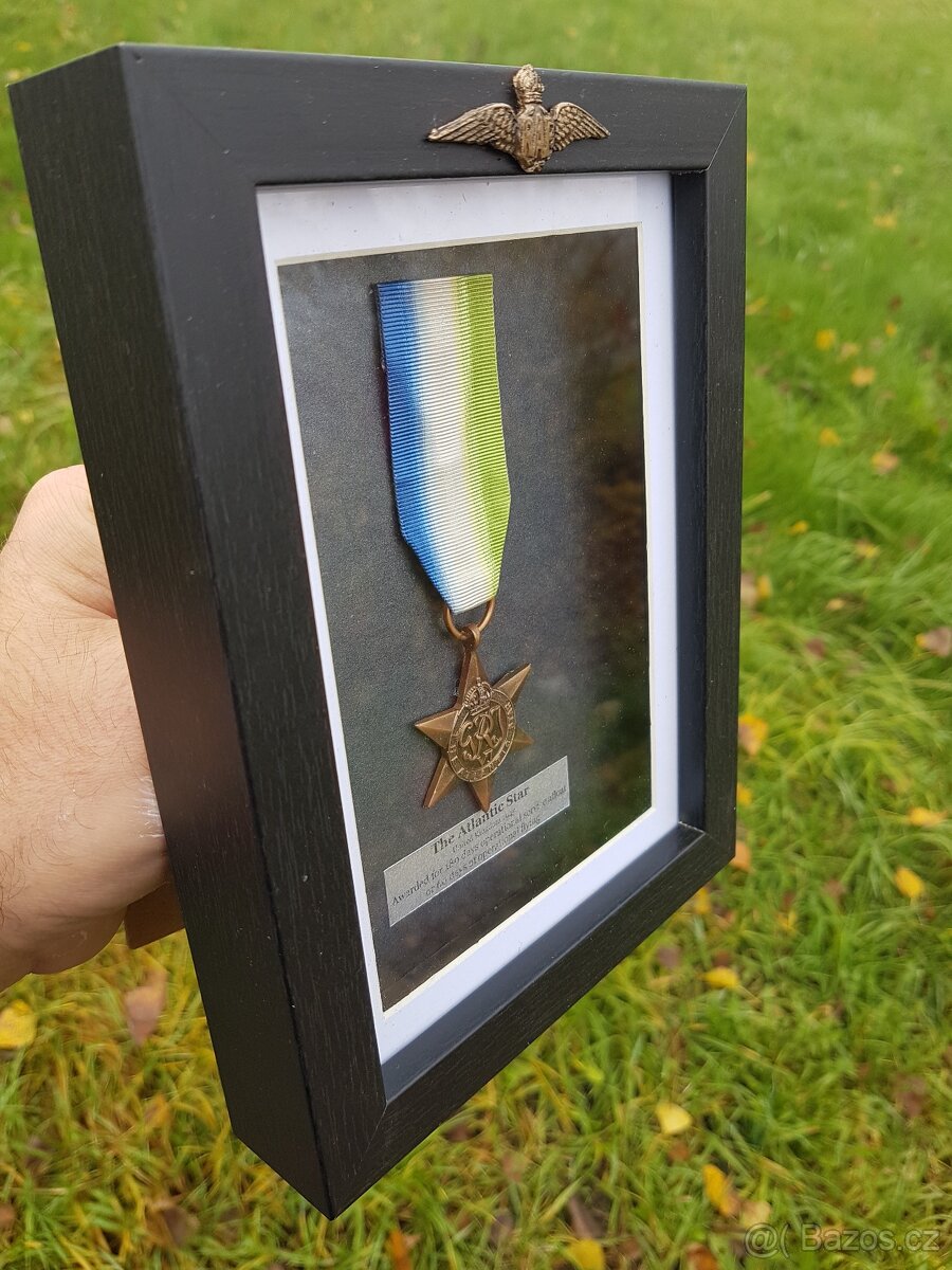 RAF medaile The Atlantic Star replika - 5