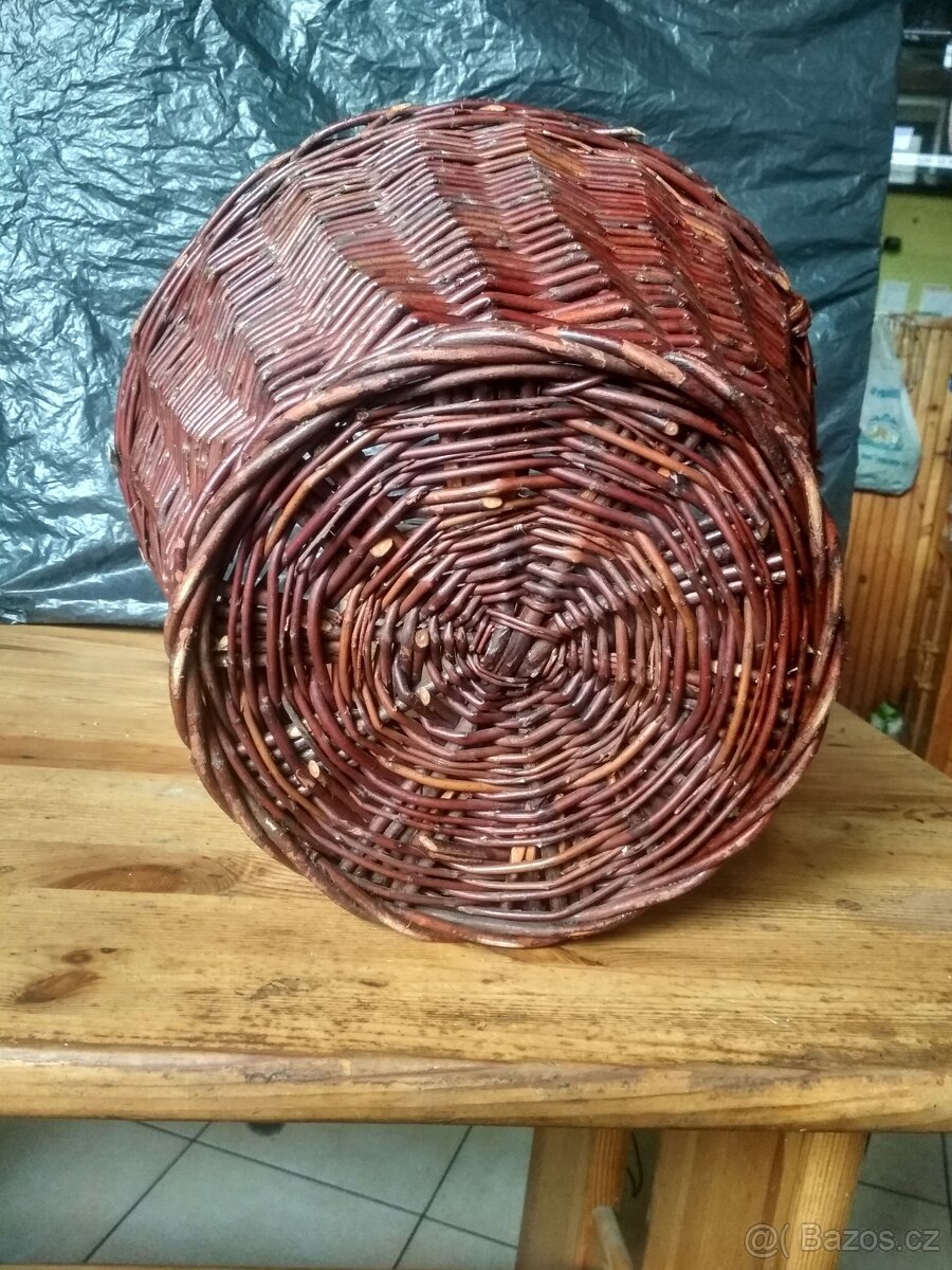Velký proutěný koš - 5