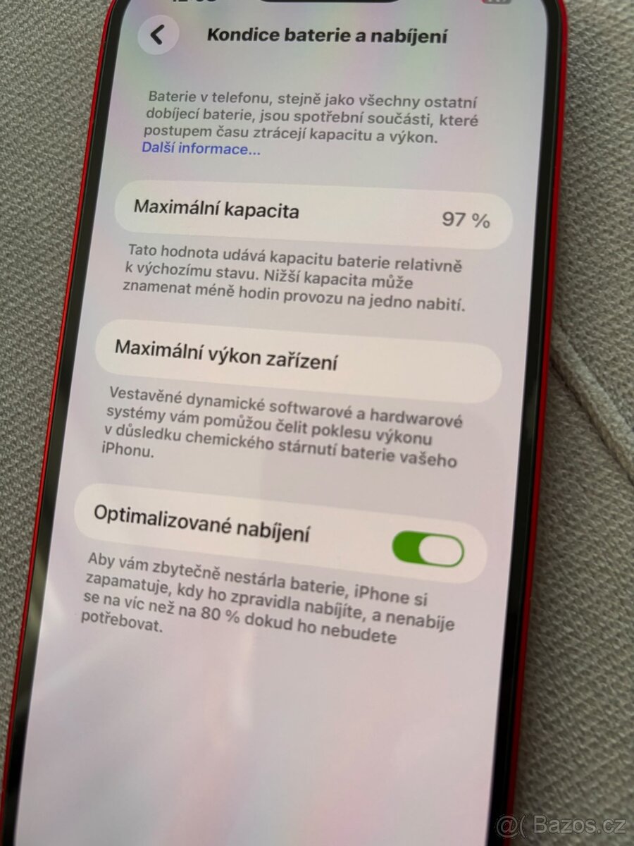 IPhone 14 Plus Red USA verze - 5