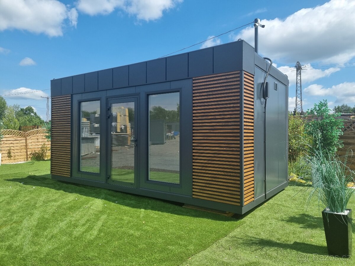 kontajner ateliér kancelář zvěrolékař kadeřník kiosek 6x3 - 5