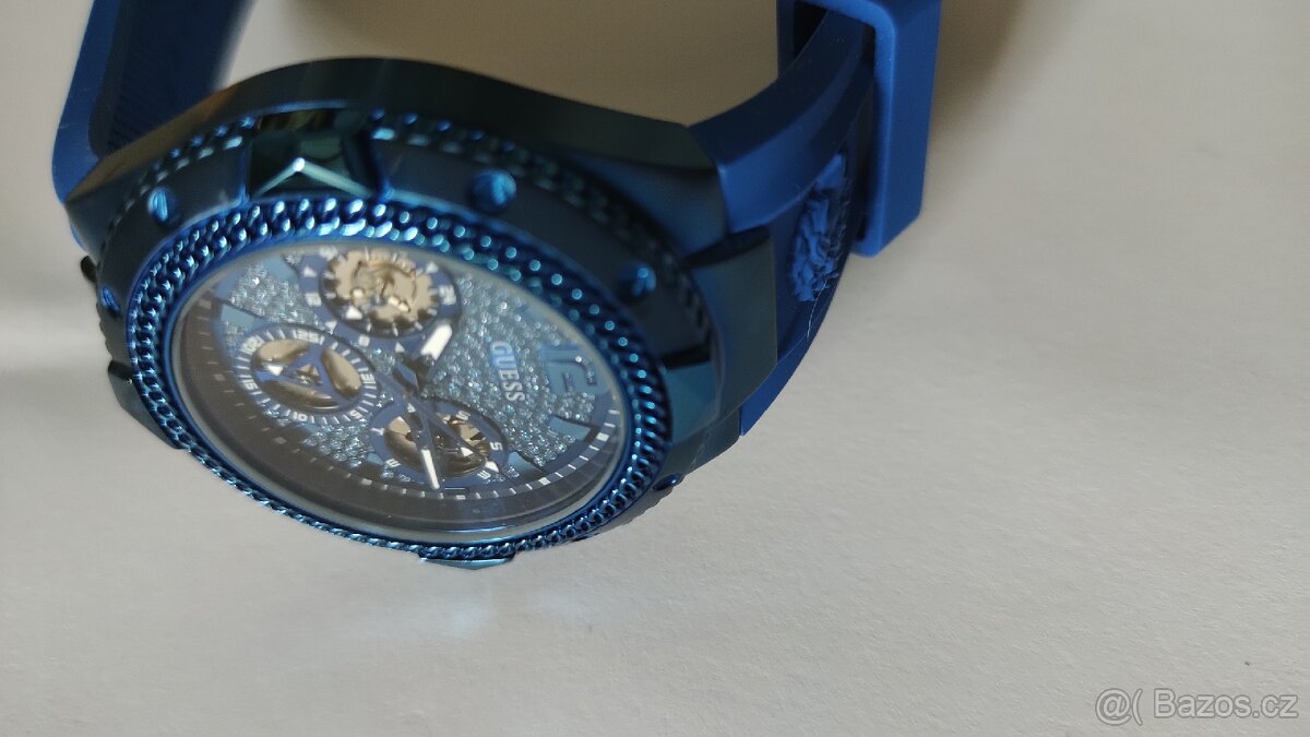 Guess MANE hodinky modré - 5