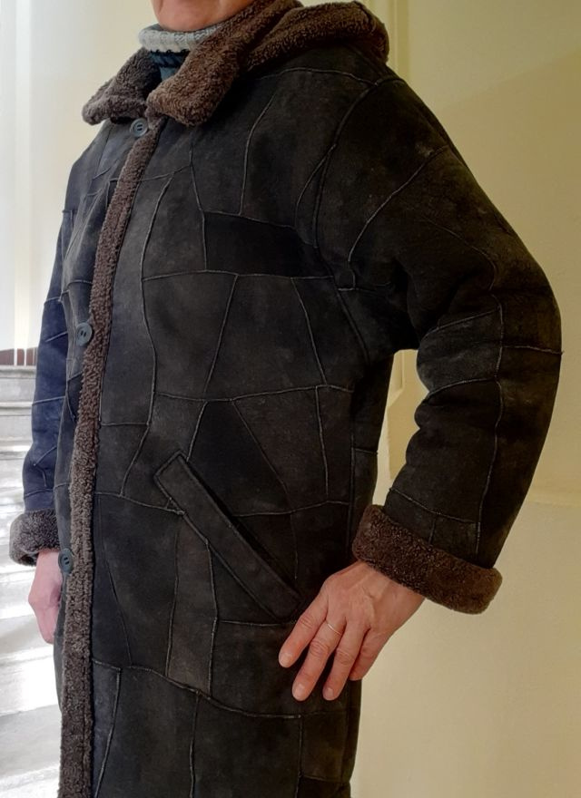 3/4 kožíšek pravý beránek - vel. 40-42 - 5