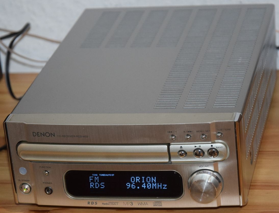 Minisystém DENON RCD-M33, mnoho funkcí, jako nový, DO - 5