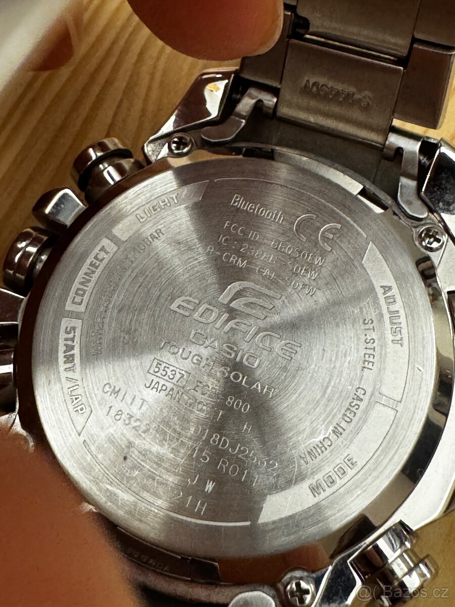 CASIO EDIFICE ECB-800D-1A - SOLAR bluetooth - 5