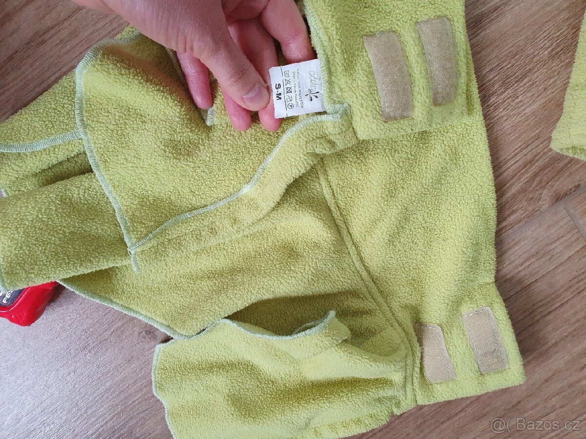 Fleecova nosící mikina s odepínacími rukávy velikost L - 5